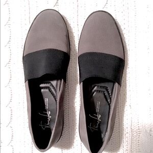 FRANCO SARTO FLEXIBLE SUEDE SLIDE FLAT - PADDED INSOLE - COMFY - NO FLAWS